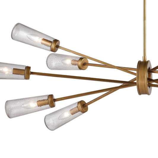 Xenia Chandelier, Matte Gold