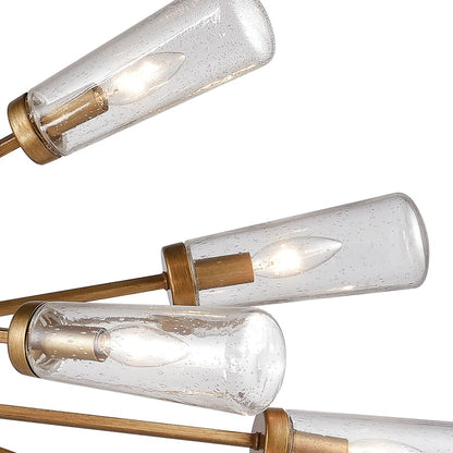 Xenia Chandelier, Matte Gold