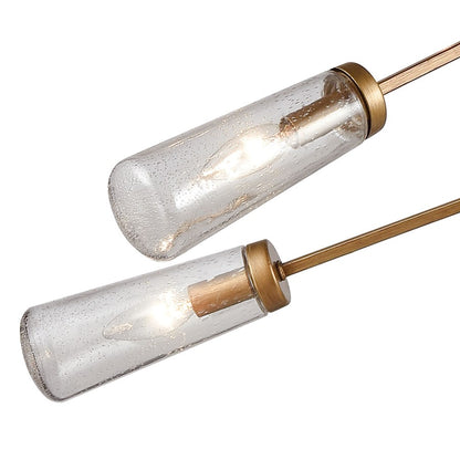 Xenia Chandelier, Matte Gold