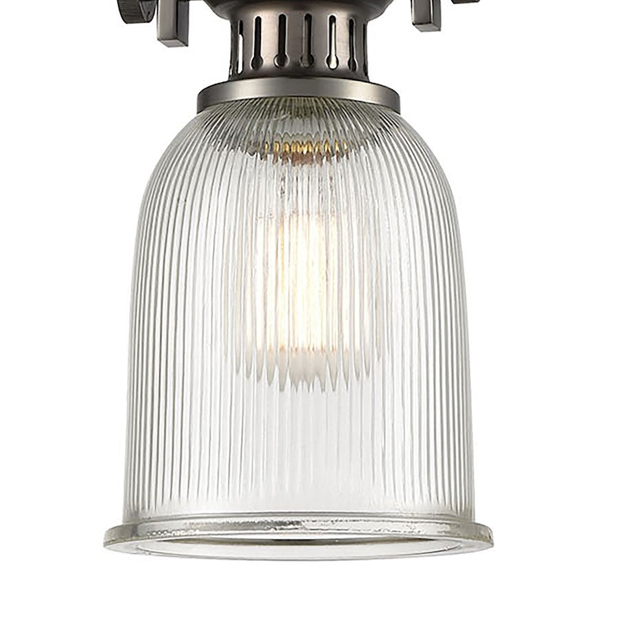 ELK Lighting Chadwick 1-Light Mini Pendant, Ribbed