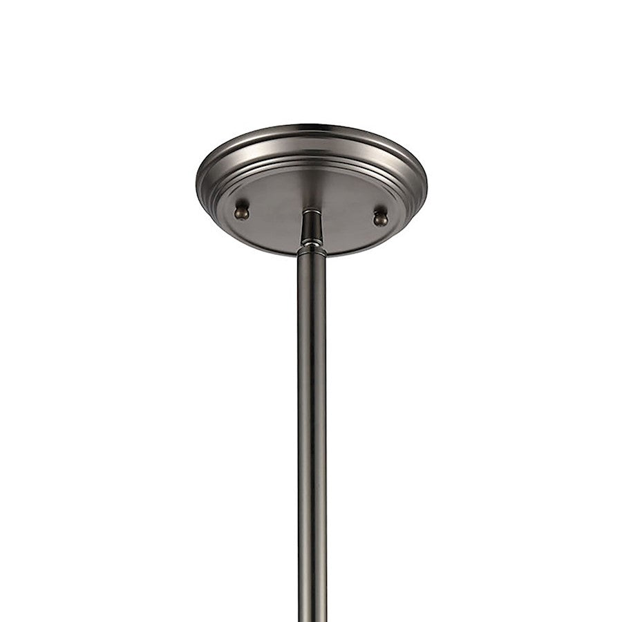 ELK Lighting Chadwick 1-Light Mini Pendant, Ribbed