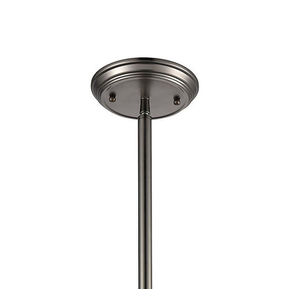 ELK Lighting Chadwick 1-Light Mini Pendant, Ribbed