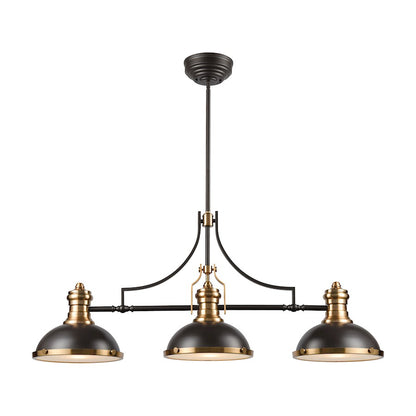 ELK Lighting Chadwick 3-Light 2 Tone Island Light