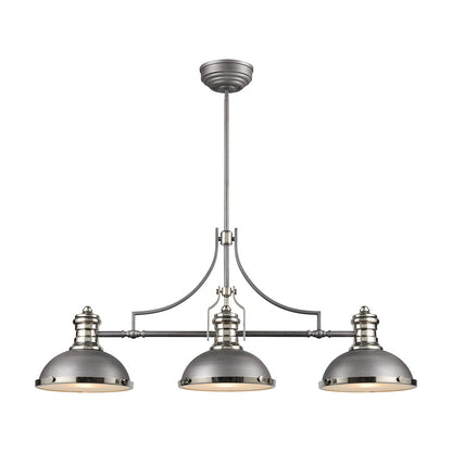 ELK Lighting Chadwick 3-Light 2 Tone Island Light