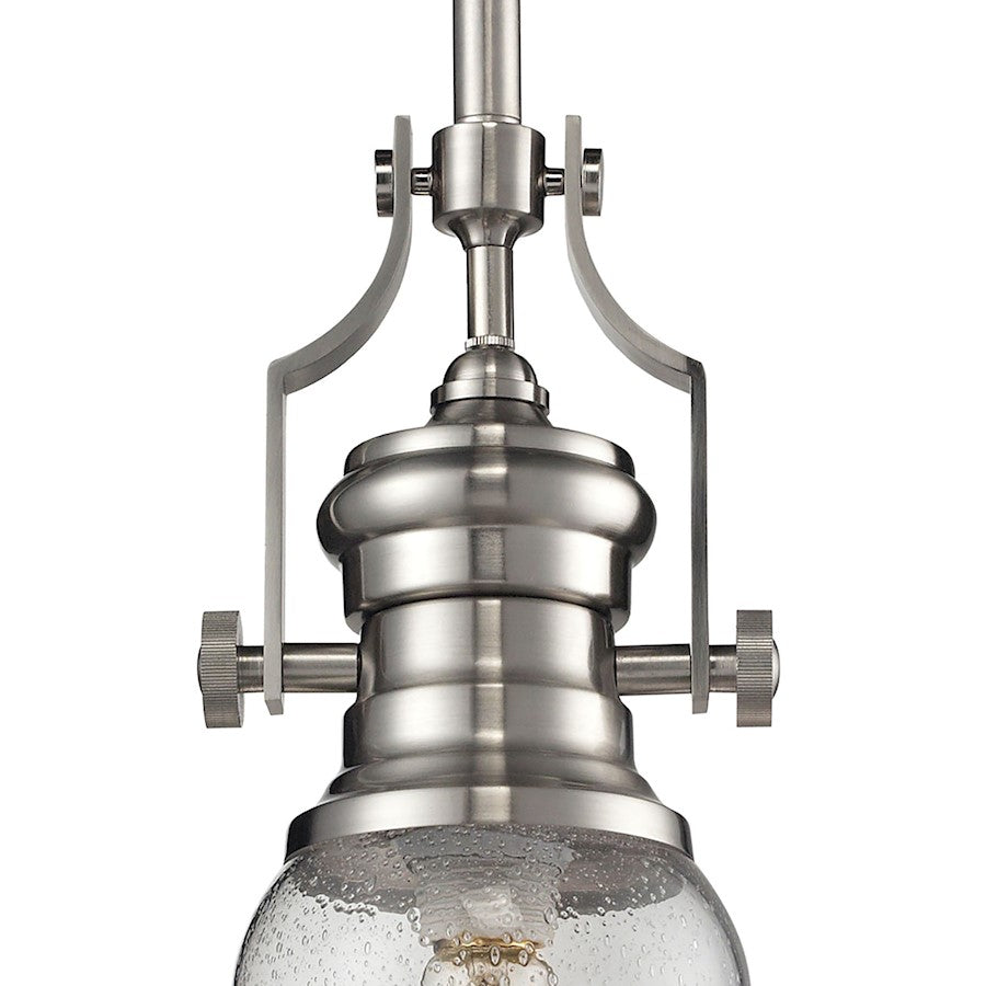 ELK Lighting Chadwick 1-Light Mini Pendant, Seeded