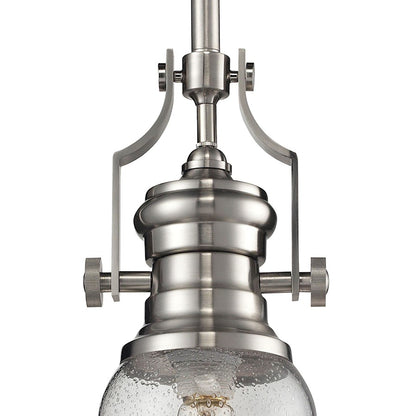 ELK Lighting Chadwick 1-Light Mini Pendant, Seeded