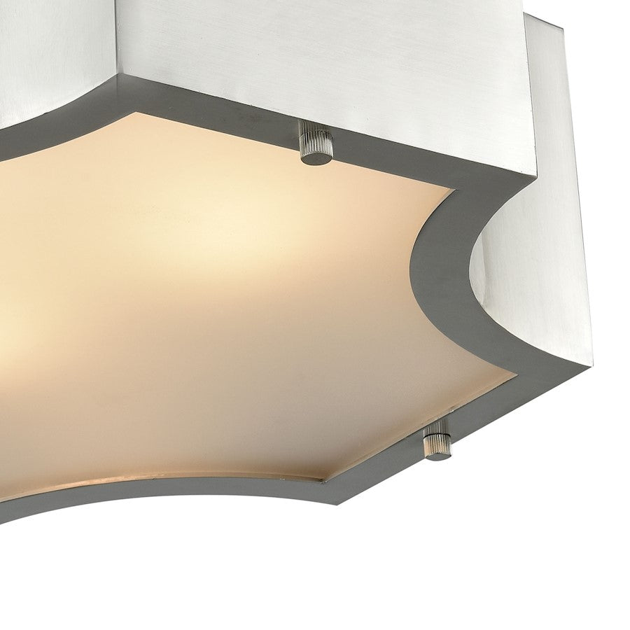 ELK Lighting Gordon Flush Mount, Frosted Glass Diffuser
