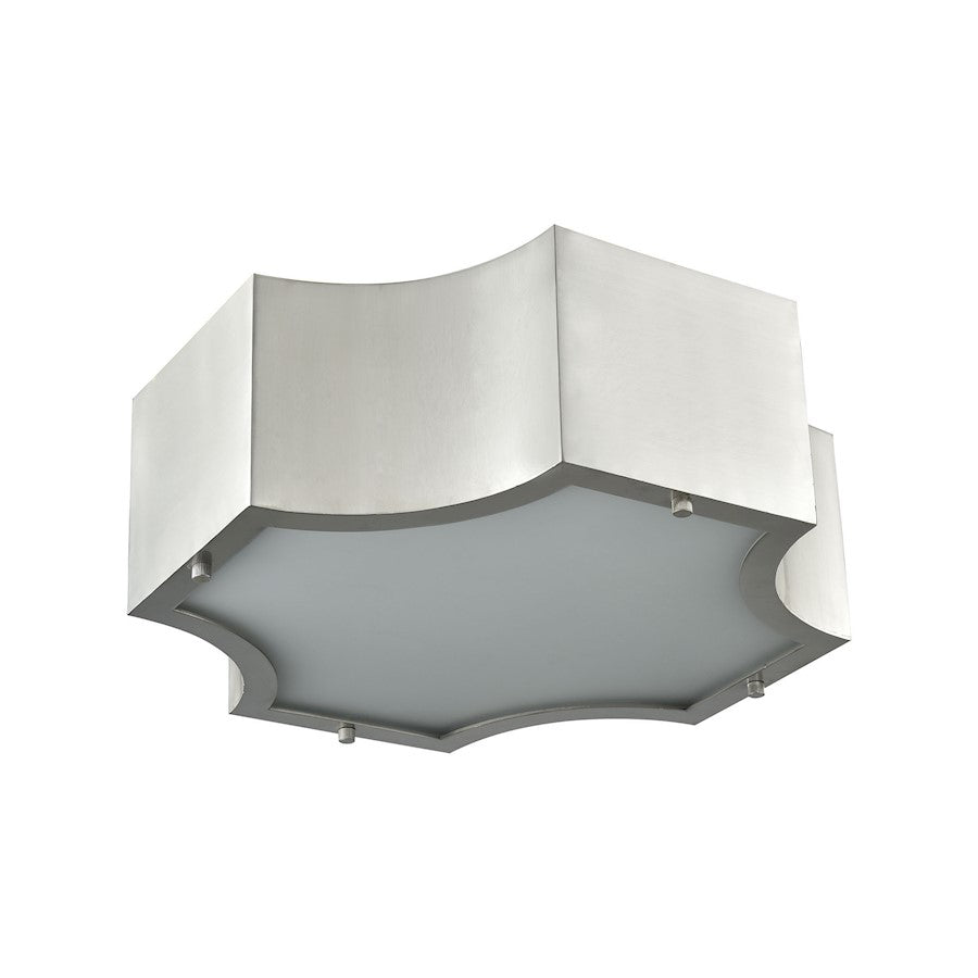 ELK Lighting Gordon Flush Mount, Frosted Glass Diffuser