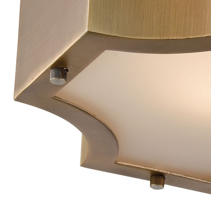 ELK Lighting Gordon Flush Mount, Frosted Glass Diffuser