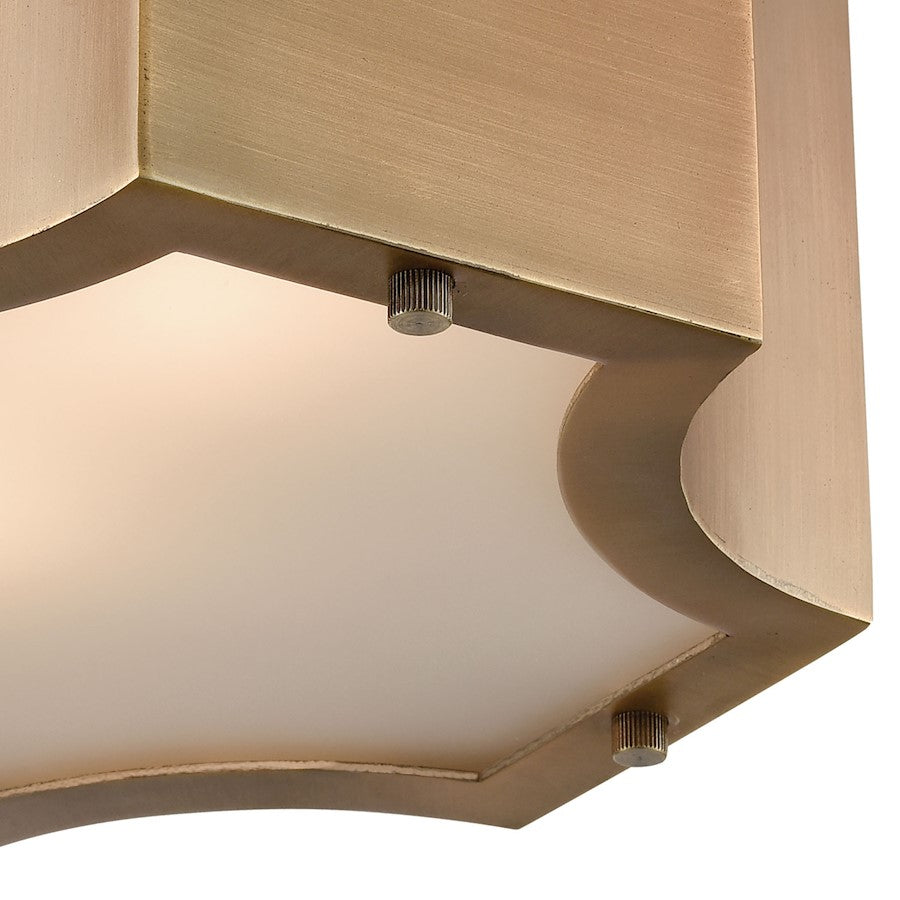 ELK Lighting Gordon Flush Mount, Frosted Glass Diffuser