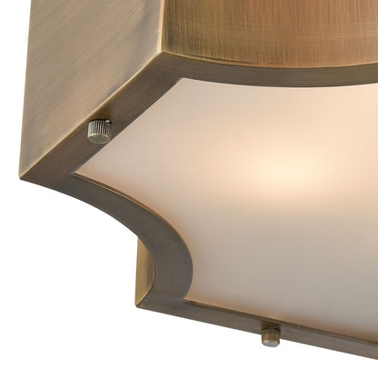ELK Lighting Gordon Flush Mount, Frosted Glass Diffuser