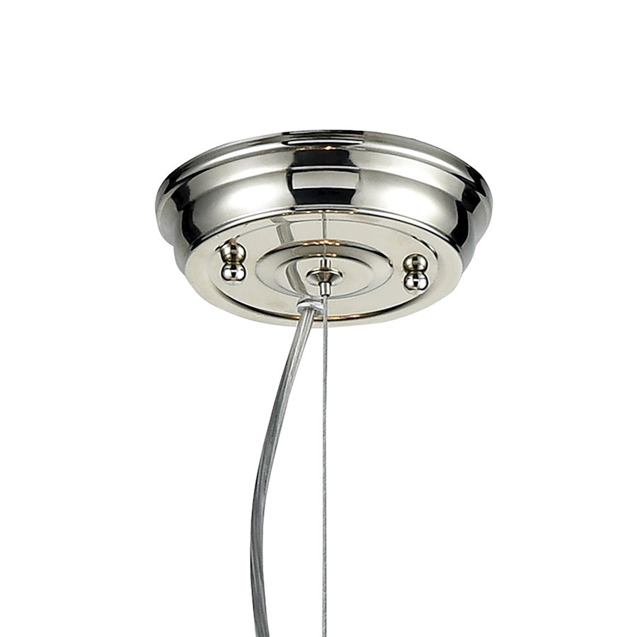 12 Light Chandelier, Clear