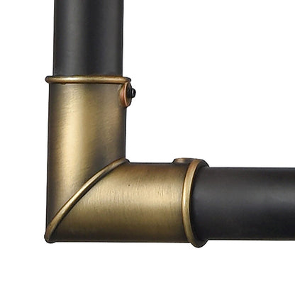 1 Light Mini Pendant, Brass and Bronze