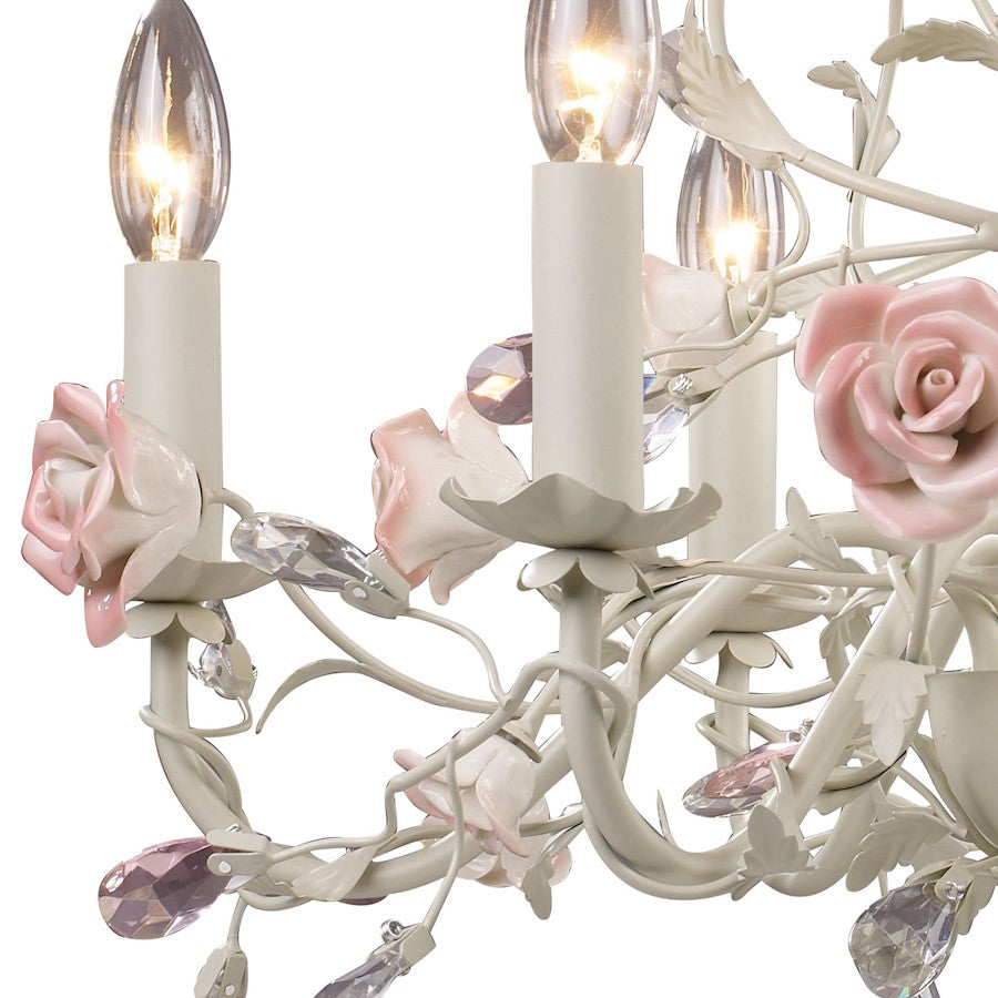Heritage Chandelier, Cream