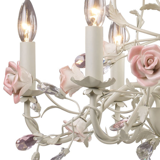 Heritage Chandelier, Cream