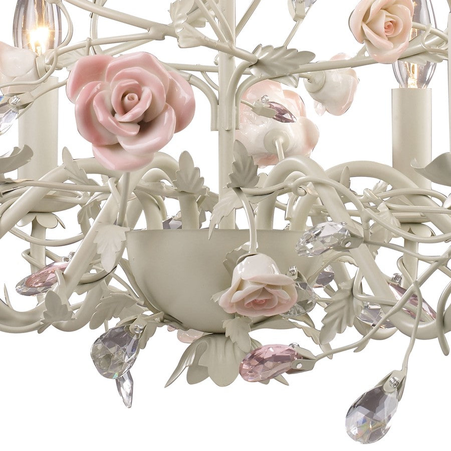 Heritage Chandelier, Cream