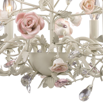 Heritage Chandelier, Cream