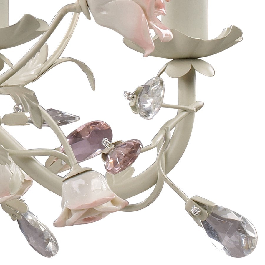Heritage Chandelier, Cream