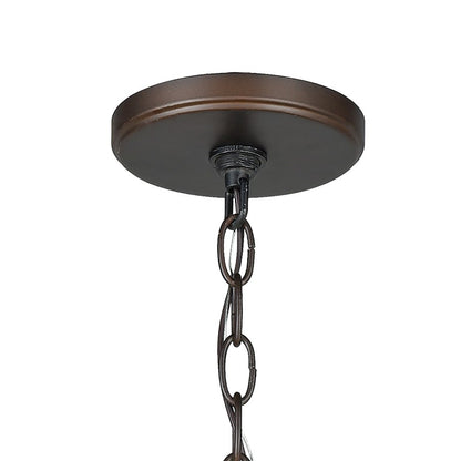 Duvoux Chandelier, Oil Rubbed Bronze