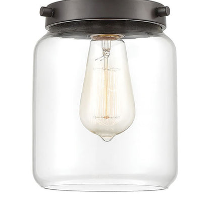 1 Light Mini Pendant, Oil Rubbed Bronze