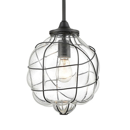 1 Light Mini Pendant, Bronze