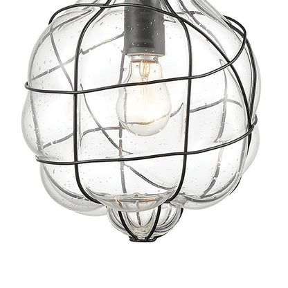 1 Light Mini Pendant, Bronze