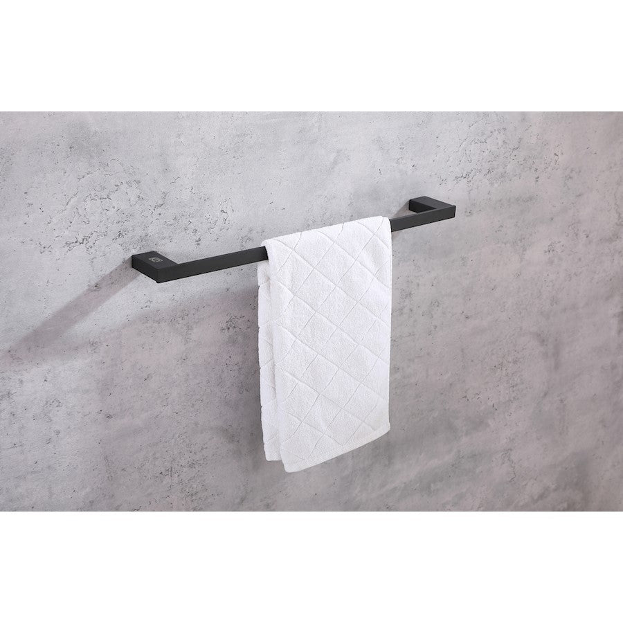 Sofia 3-Piece Bathroom Hardware Set in Matte Black