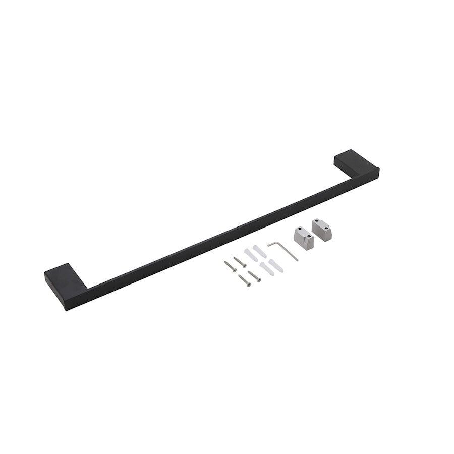 Sofia 3-Piece Bathroom Hardware Set in Matte Black