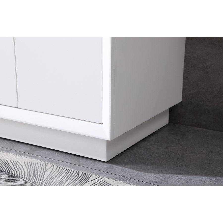 30 Inch SIngle Bathroom Vanity In White