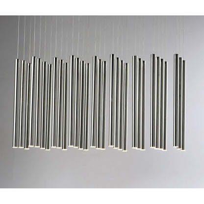ET2 Lighting Flute Pendant, Black Chrome