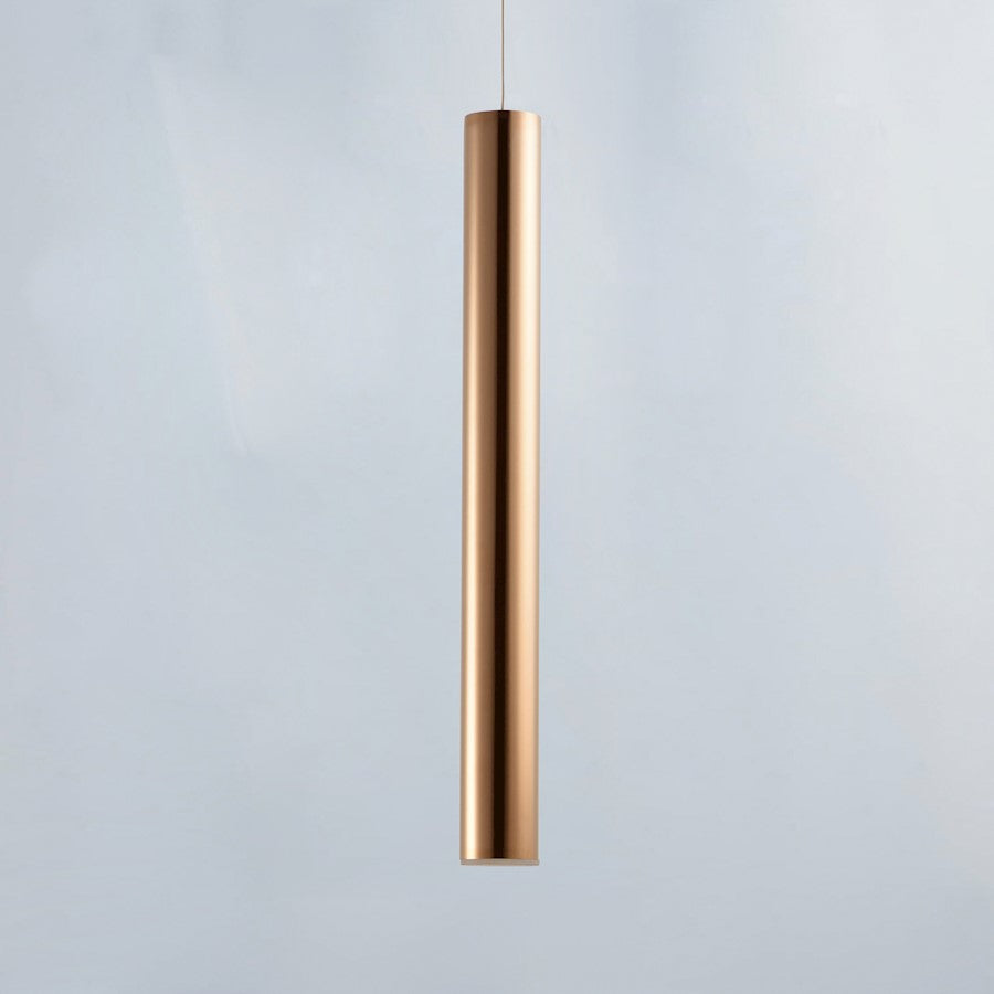 ET2 Lighting Flute Mini Pendant in Rose Gold