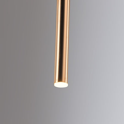 ET2 Lighting Flute Mini Pendant in Rose Gold