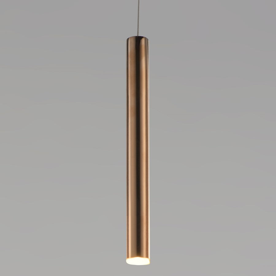 ET2 Lighting Flute Mini Pendant in Rose Gold