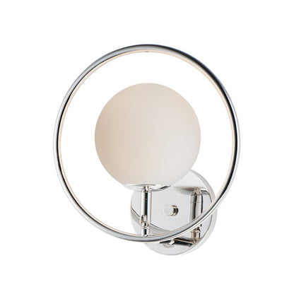 ET2 Lighting Revolution 1-Light Wall Sconce in Polished Nickel