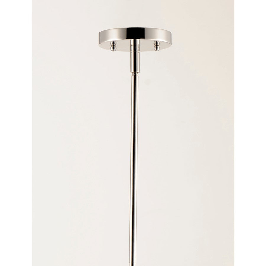 ET2 Lighting Revolution 3-Light Chandelier in Polished Nickel
