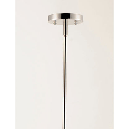 ET2 Lighting Revolution 3-Light Chandelier in Polished Nickel