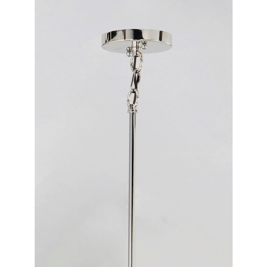 ET2 Lighting Revolution 1-Light Mini Pendant in Polished Nickel