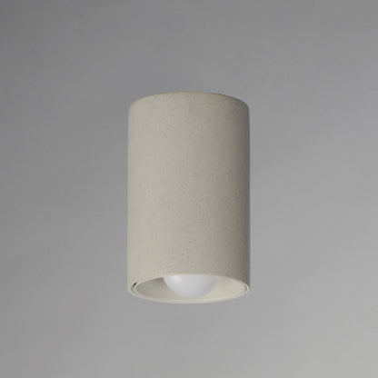 ET2 Lighting Pilar 1 Light LED Flush Mount, Sandstone