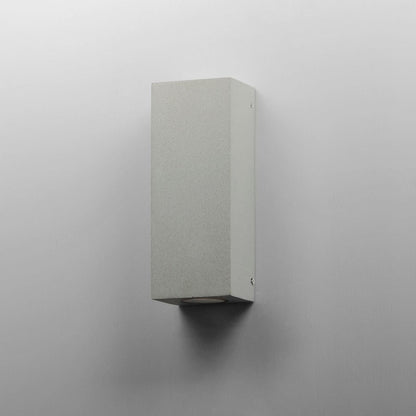 ET2 Lighting Pilar 2 Light LED Outdoor Wall Sconce, Sandstone