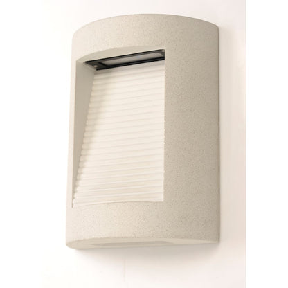 ET2 Lighting Boardwalk LED 2-Light Outdoor Wall Sconce in Sandstone