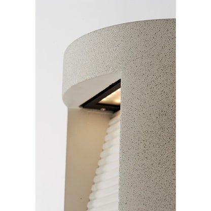 ET2 Lighting Boardwalk LED 2-Light Outdoor Wall Sconce in Sandstone