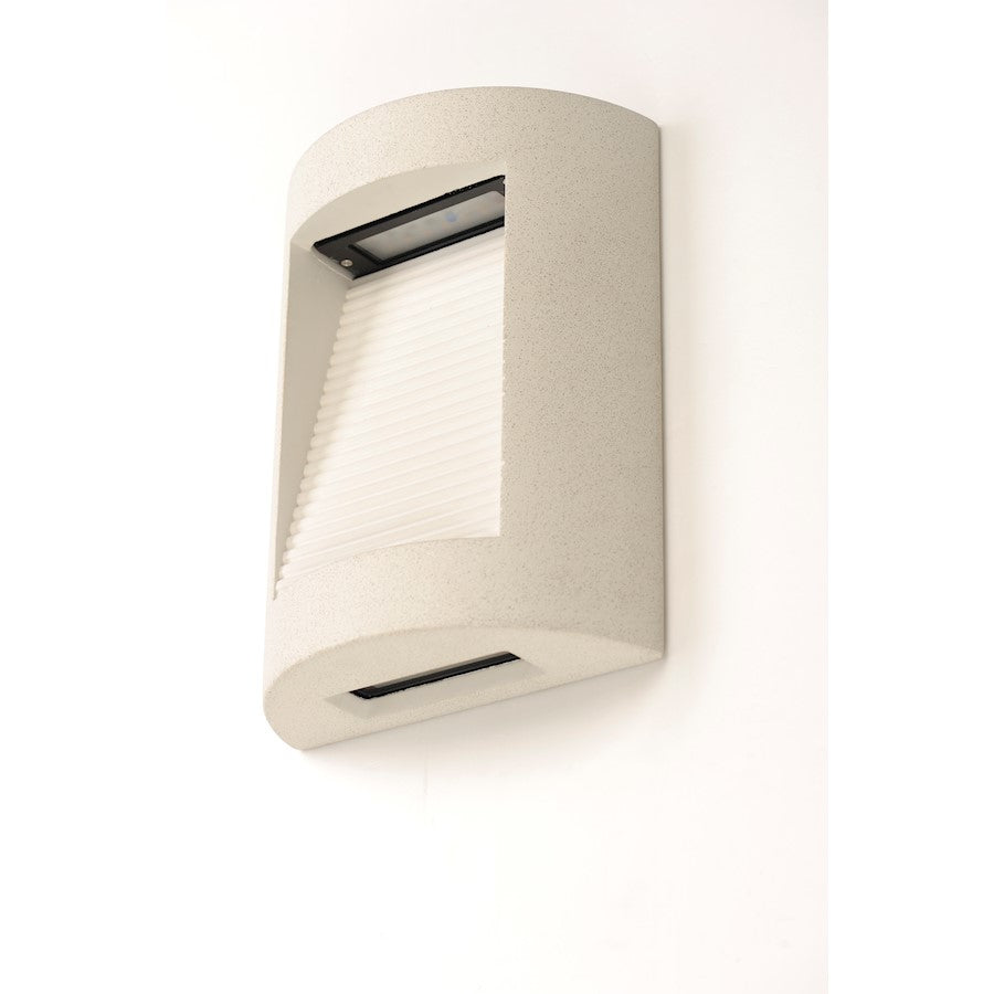 ET2 Lighting Boardwalk LED 2-Light Outdoor Wall Sconce in Sandstone