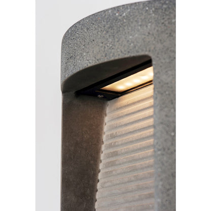 ET2 Lighting Boardwalk LED 2-Light Outdoor Wall Sconce in Greystone