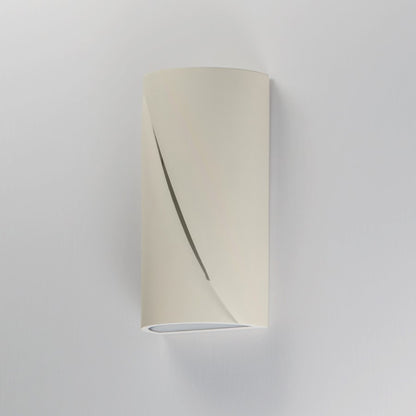 ET2 Lighting Puff 1 Light 12" LED Outdoor Wall Sconce, Chaulk White