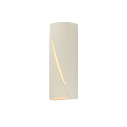 ET2 Lighting Puff 1 Light 16" LED Outdoor Wall Sconce, Chaulk White