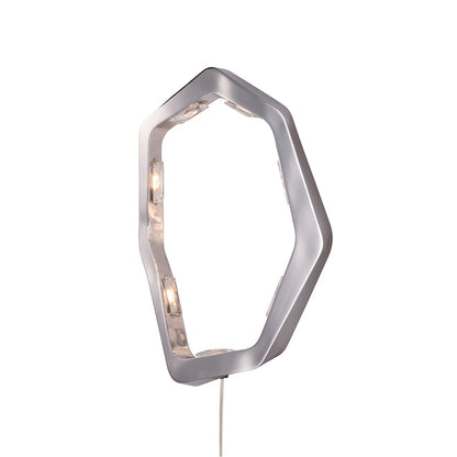 ET2 Lighting Boulder-Wall Sconce, Polished Chrome