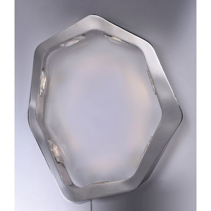 ET2 Lighting Boulder-Wall Sconce, Polished Chrome