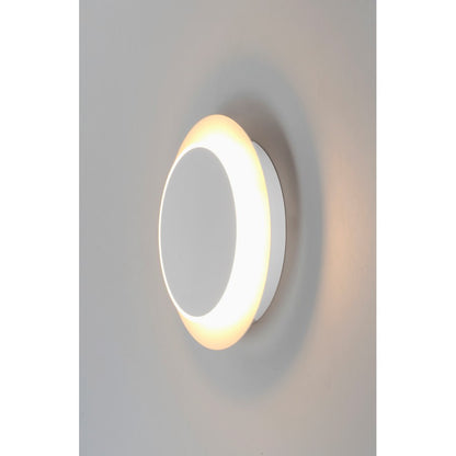 ET2 Lighting Revolver LED Flush Mount/Wall Sconce, Matte White