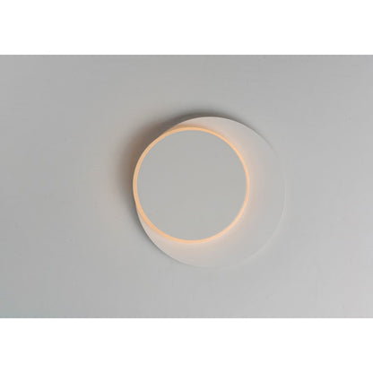 ET2 Lighting Revolver LED Flush Mount/Wall Sconce, Matte White