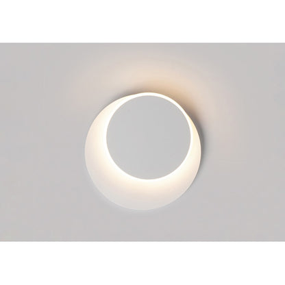 ET2 Lighting Revolver LED Flush Mount/Wall Sconce, Matte White